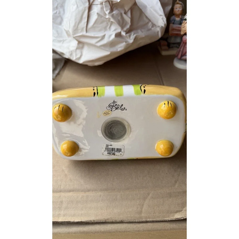 Ceramic Purse Coin Bank 